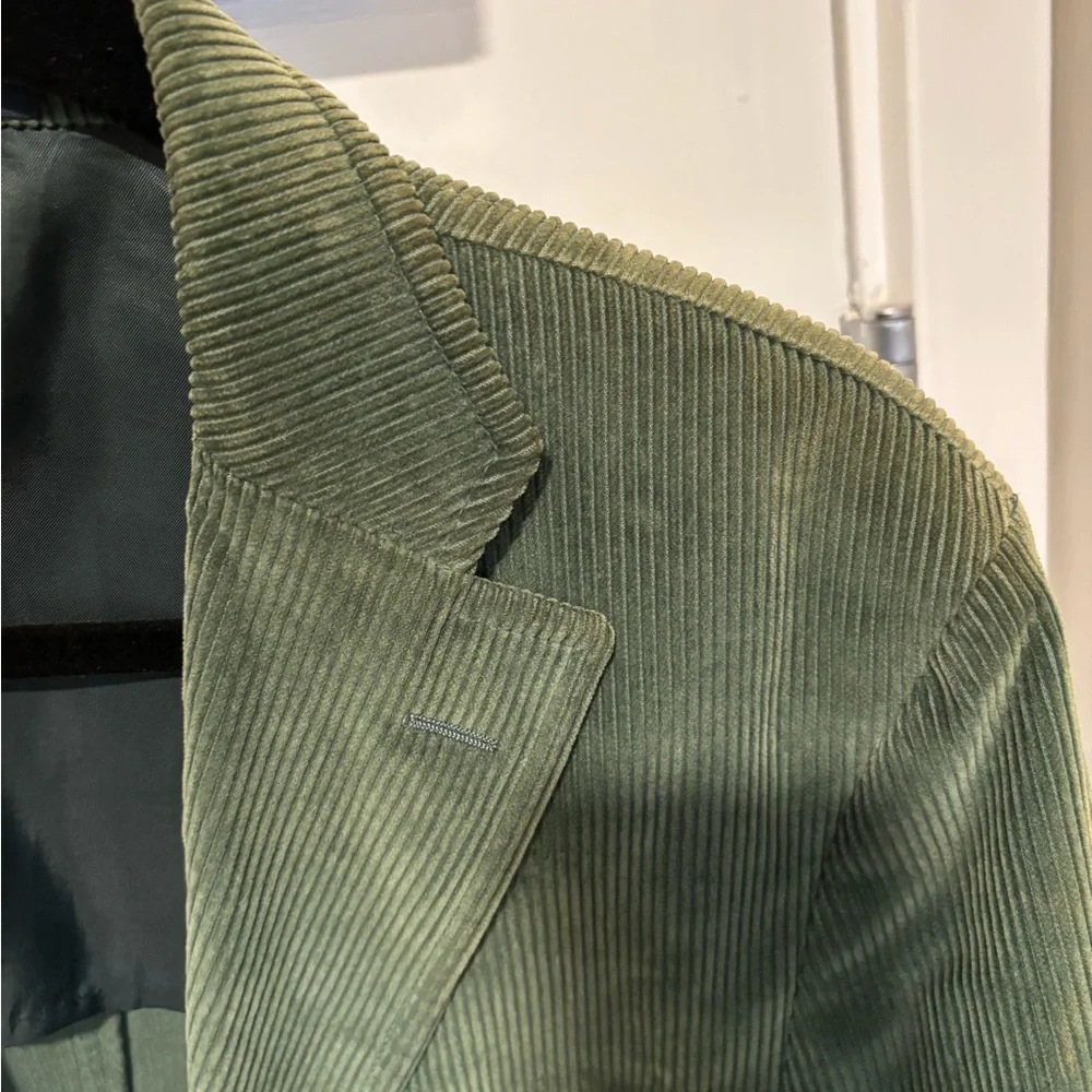 Ralph Lauren Forest Green Corduroy Jacket - Picture 9 of 9